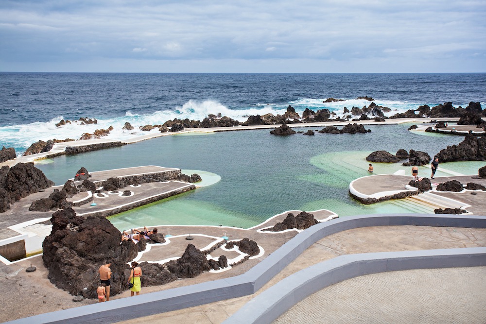 Lava pool I Port Moniz Madeira